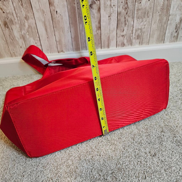 Coach Red Tote Bag - Picture 6 of 9